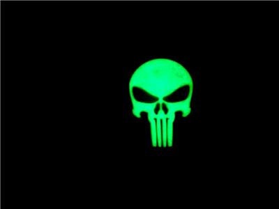 Russia Russian Pоссия Skull Glow in the Dark Flag Airsoft Paintball PVC Morale Cosplay Patch