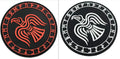 Odin's Raven Norse Rune Viking PVC Airsoft Paintball Morale Patch