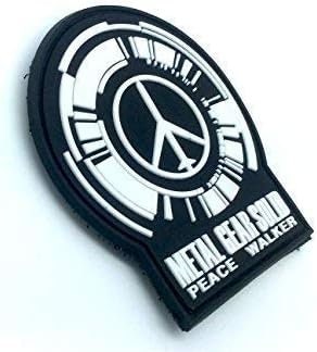 Peace Walker MGS Tactical Airsoft Paintball PVC Morale Cosplay Fan Patch