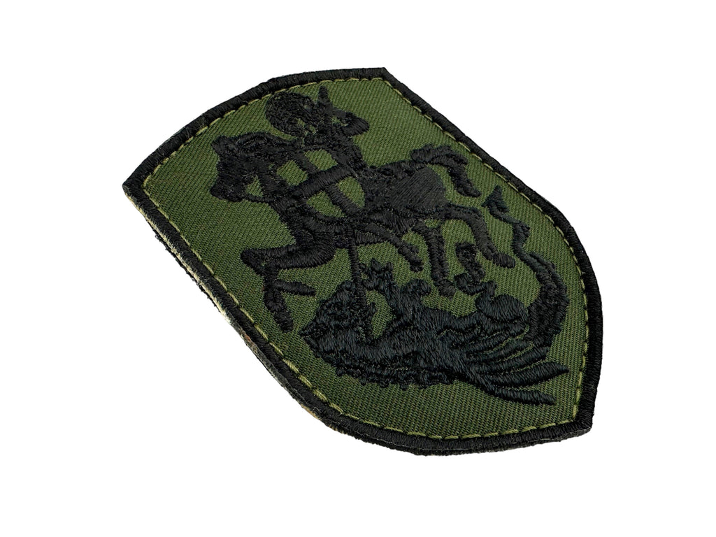 Knights Templar St George & Dragon Crusader Tactical Embroidered Airsoft Morale Patch