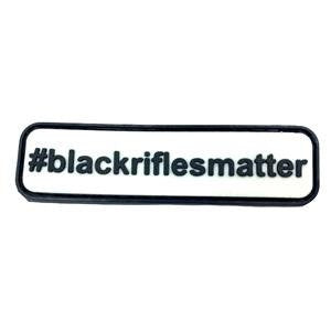 BlackRiflesMatter Tactical Airsoft Paintball PVC Cosplay Morale Patch