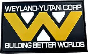 Weyland Yutani Building Better Worlds Airsoft PVC Morale Cosplay Sci-Fi Patch