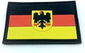Deutschland German Germany Coat of Arms Flag Airsoft PVC Patch