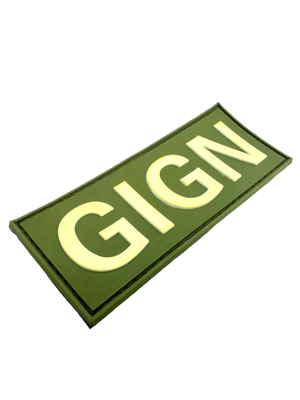 GIGN Groupe d'intervention de la Gendarmerie Nationale Glow in The Dark Tactical Airsoft Paintball PVC Morale Patch