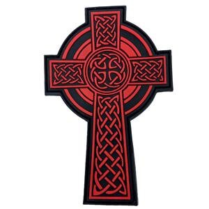 Celtic Cross Rune Airsoft Paintball PVC Morale Cosplay Patch