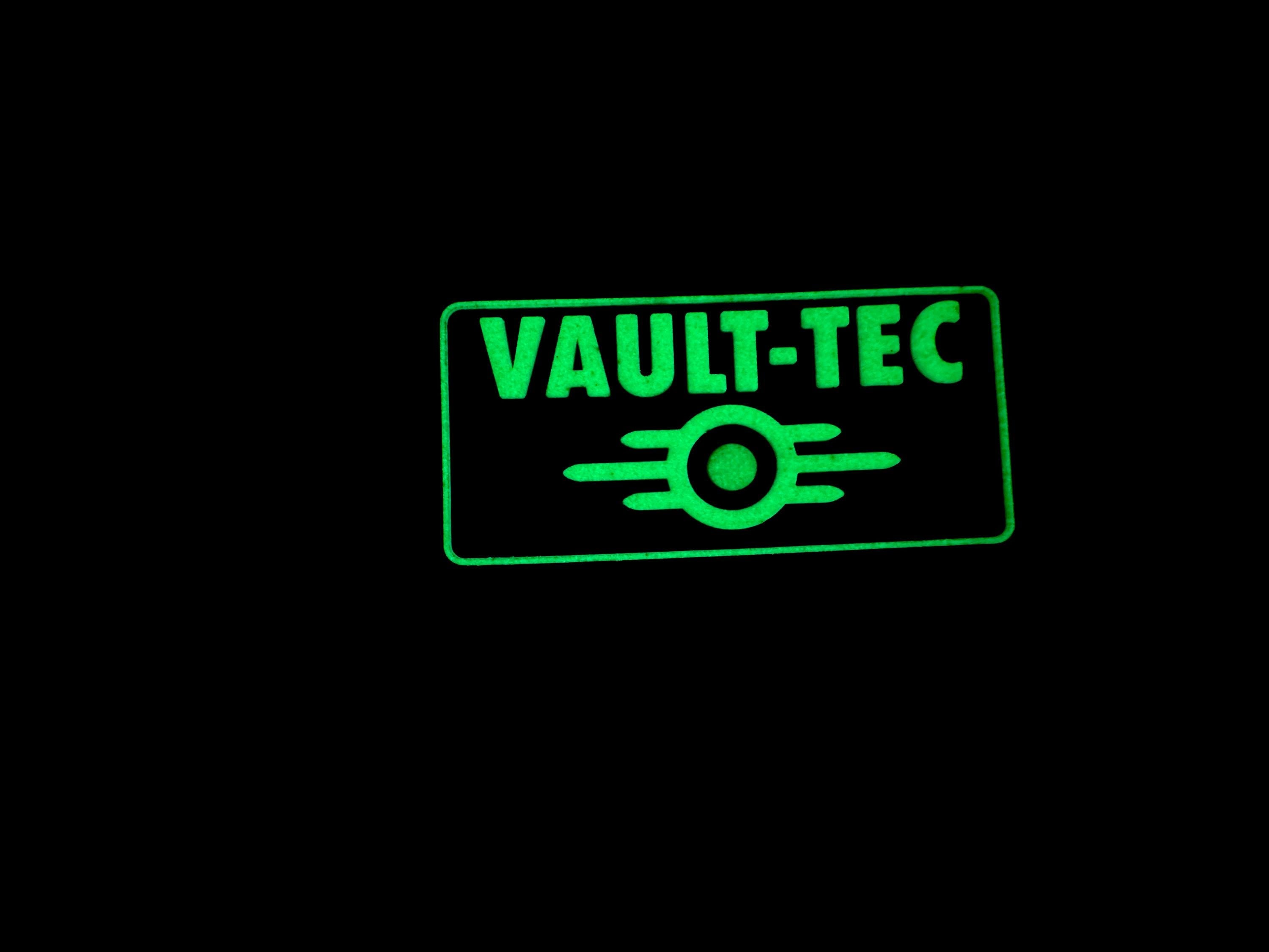 Vault-Tec Tactical Airsoft Paintball PVC Morale Patch