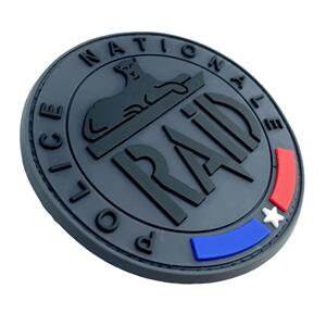 Nationale Raid French Emblem PVC Airsoft Paintball Cosplay Morale Patch