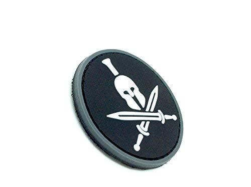 Centurion Black PVC Airsoft Paintball Patch