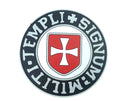 Templi Signum Militi Knights Templar Seal Cosplay PVC Airsoft Paintball Morale Patch