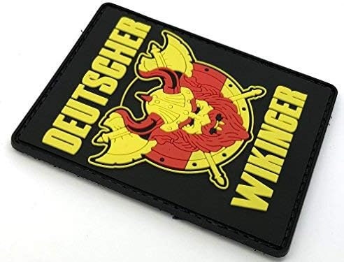 Deutscher Wikinger German Viking Norse Cosplay PVC Airsoft Paintball Morale Patch