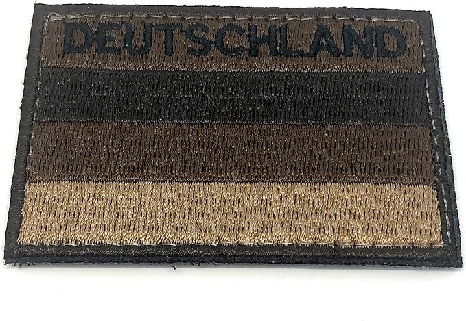Deutschland German Subdued Cosplay Airsoft Paintball Embroidered Team Patch
