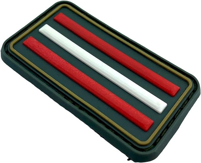 Österreich Austria Austrian AUT Bars Stripes Flag PVC Airsoft Paintball Morale Patch