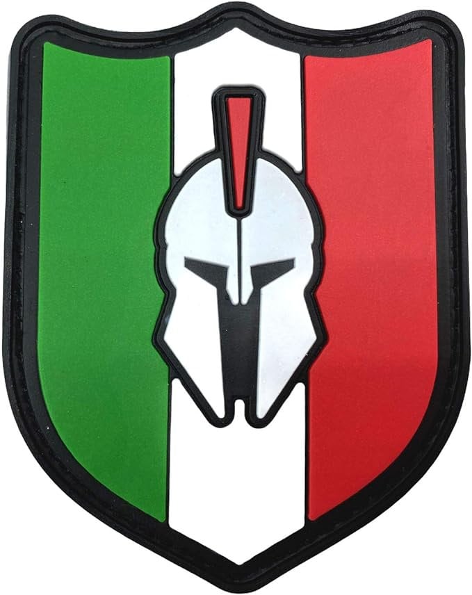Italy Italian Italia Centurion Tricolour Flag Airsoft PVC Morale Cosplay Team Patch