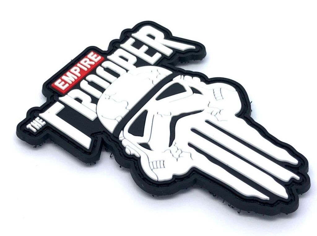 Skull Vs Stormtrooper PVC Airsoft Morale Cosplay Fan Patch