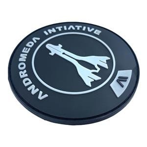 Andromeda Initiative Glow in the Dark Mass Effect PVC Airsoft Paintball Cosplay Morale Patch