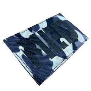 MED Medic Carbon Fibre Camouflage Tactical Laser Cut Airsoft Field Patch