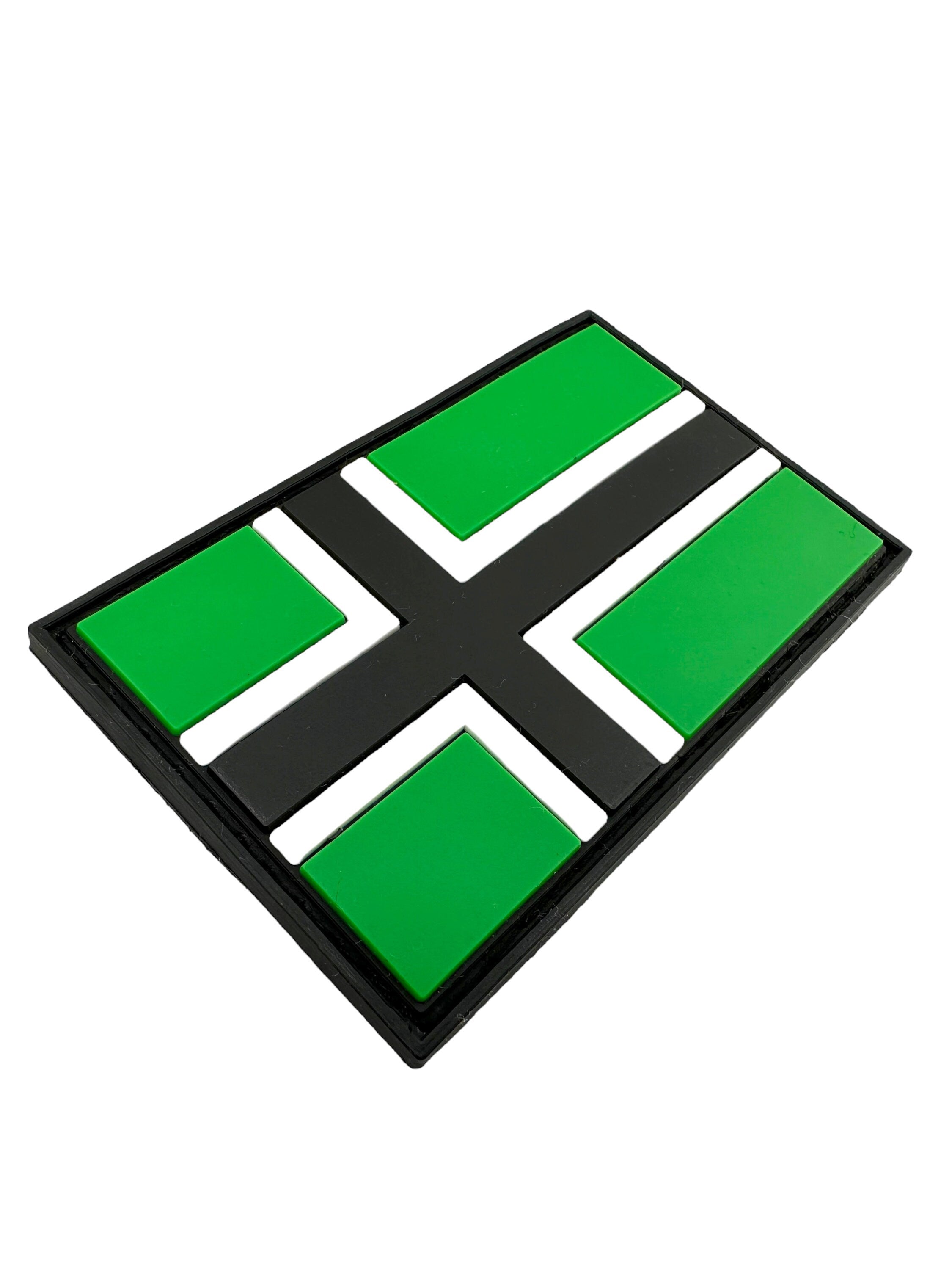 Vinland Viking Nordic Cross Flag Airsoft Paintball PVC Morale Patch