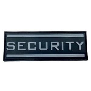 Security Doorman Airsoft Paintball PVC Morale Cosplay Patch