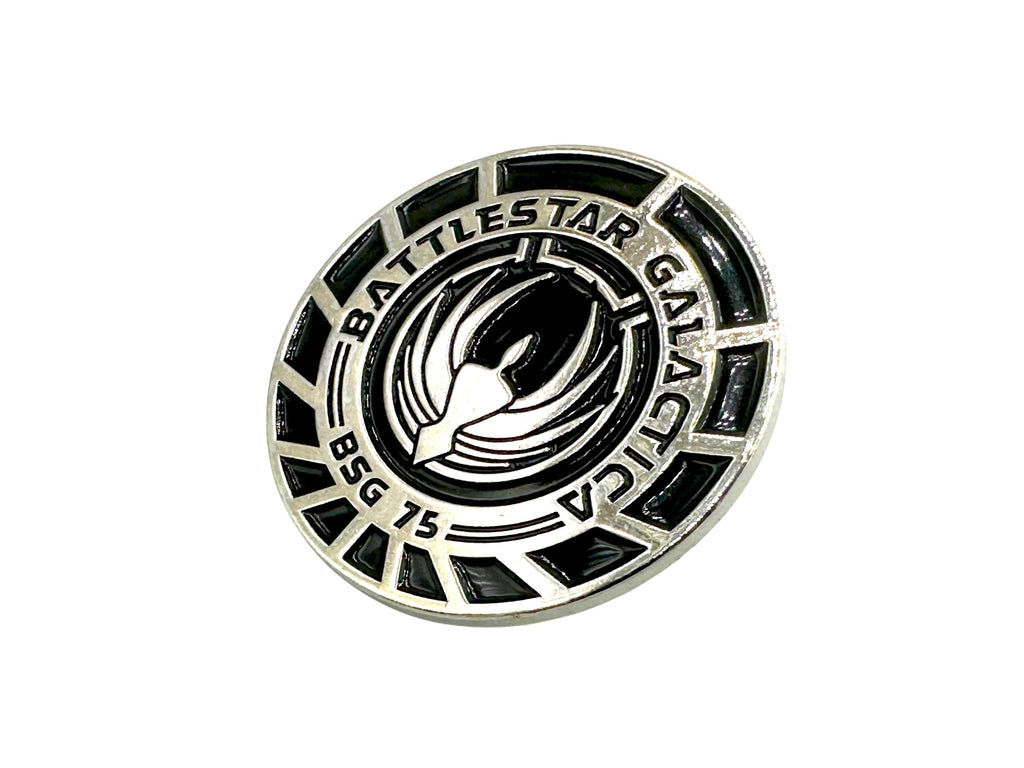 Battlestar Galactica BSG 75 Officer Cosplay Sci Fi Metal Pin