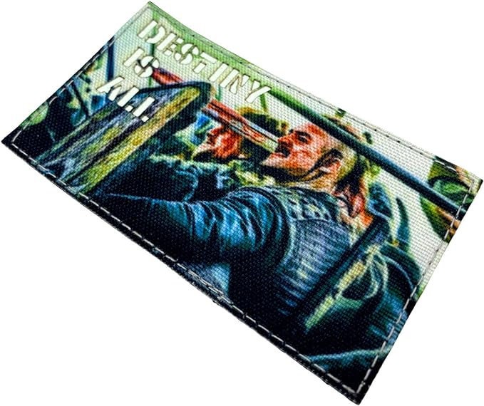 Destiny is All Last Kingdom Glow in the Dark Airsoft Cosplay Fan Patch