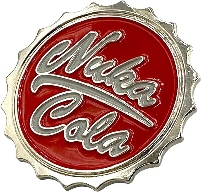 Nuka Cola Metal Cosplay Pin Fan Badge Brooch