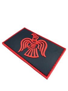 Odin Raven Norse Viking Rune PVC Airsoft Paintball Cosplay Morale Patch