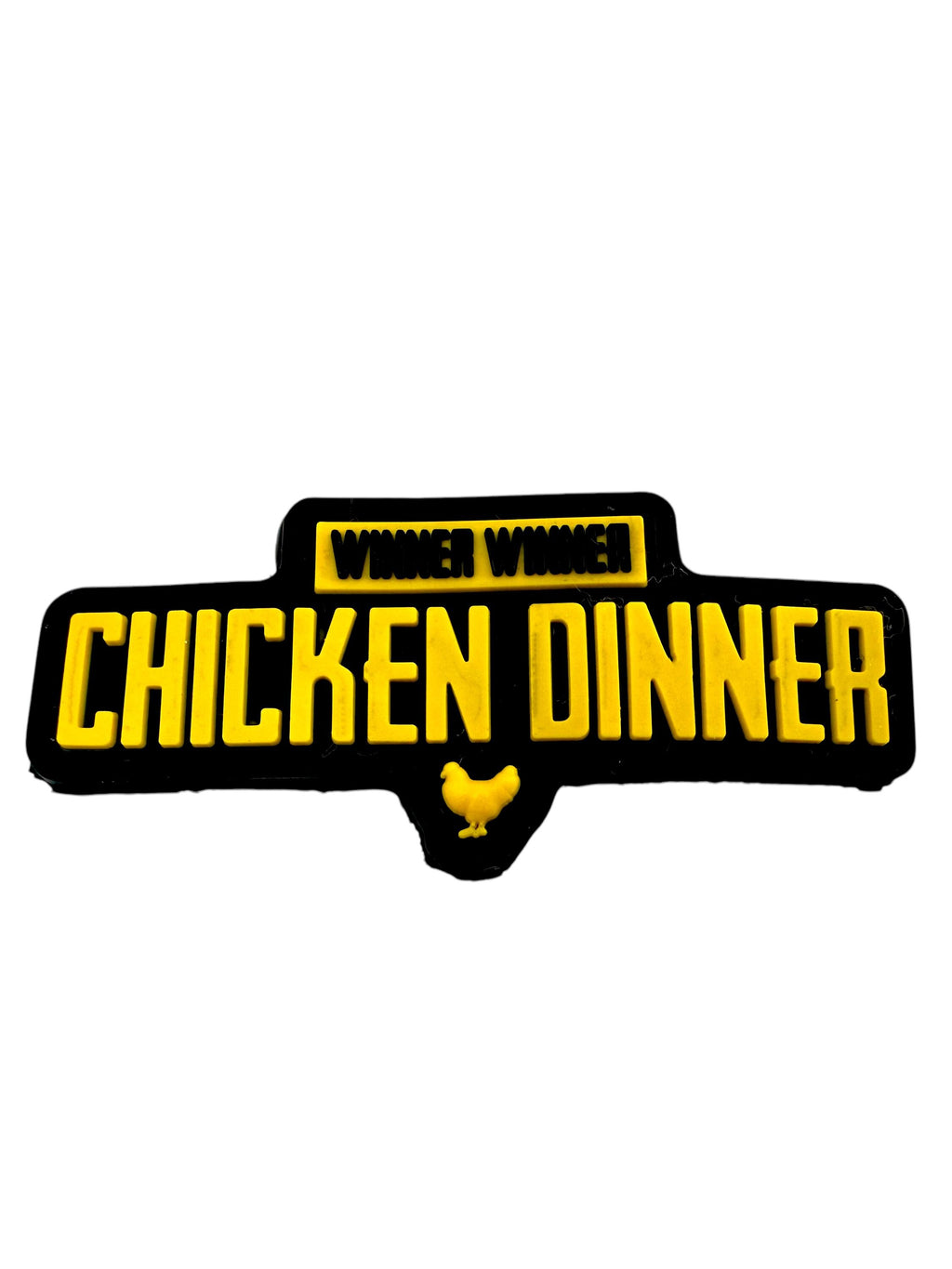 Winner Winner Chicken Dinner Tactical Airsoft Paintball PVC Morale Patch