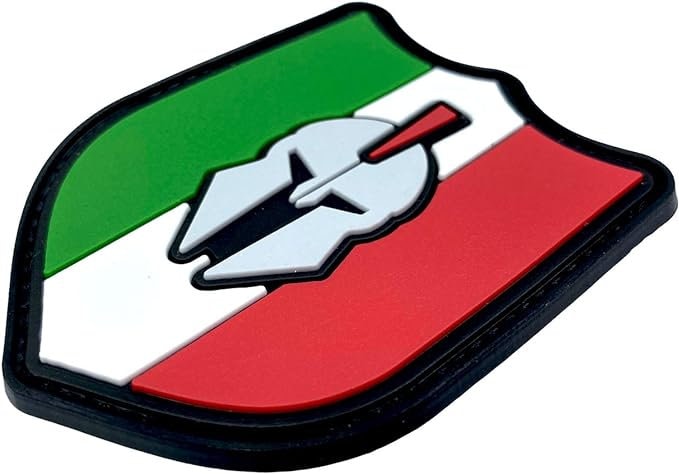 Italy Italian Italia Centurion Tricolour Flag Airsoft PVC Morale Cosplay Team Patch