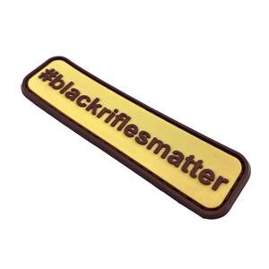 BlackRiflesMatter Tactical Airsoft Paintball PVC Cosplay Morale Patch