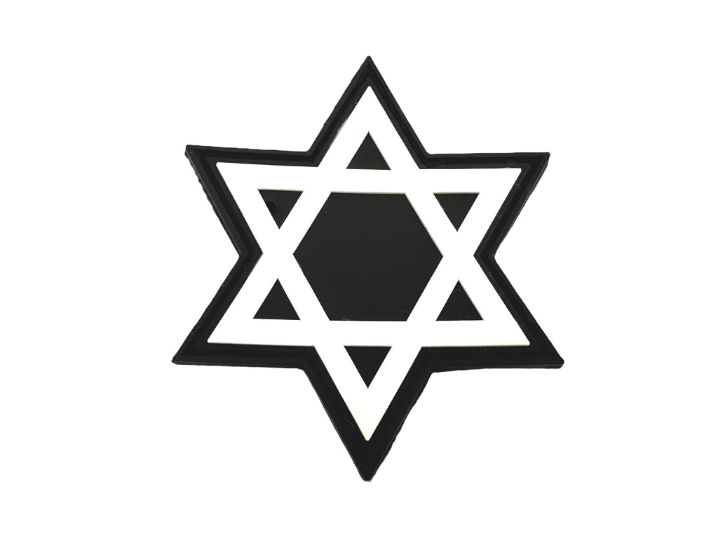 Star of David Israel Flag Tactical PVC Airsoft Paintball Cosplay Patch