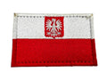 Polska Poland Crest Flag Tactical Embroidered Airsoft Morale Patch