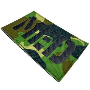 MED Medic Carbon Fibre Camouflage Tactical Laser Cut Airsoft Field Patch