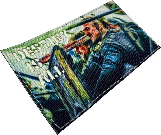 Destiny is All Last Kingdom Glow in the Dark Airsoft Cosplay Fan Patch