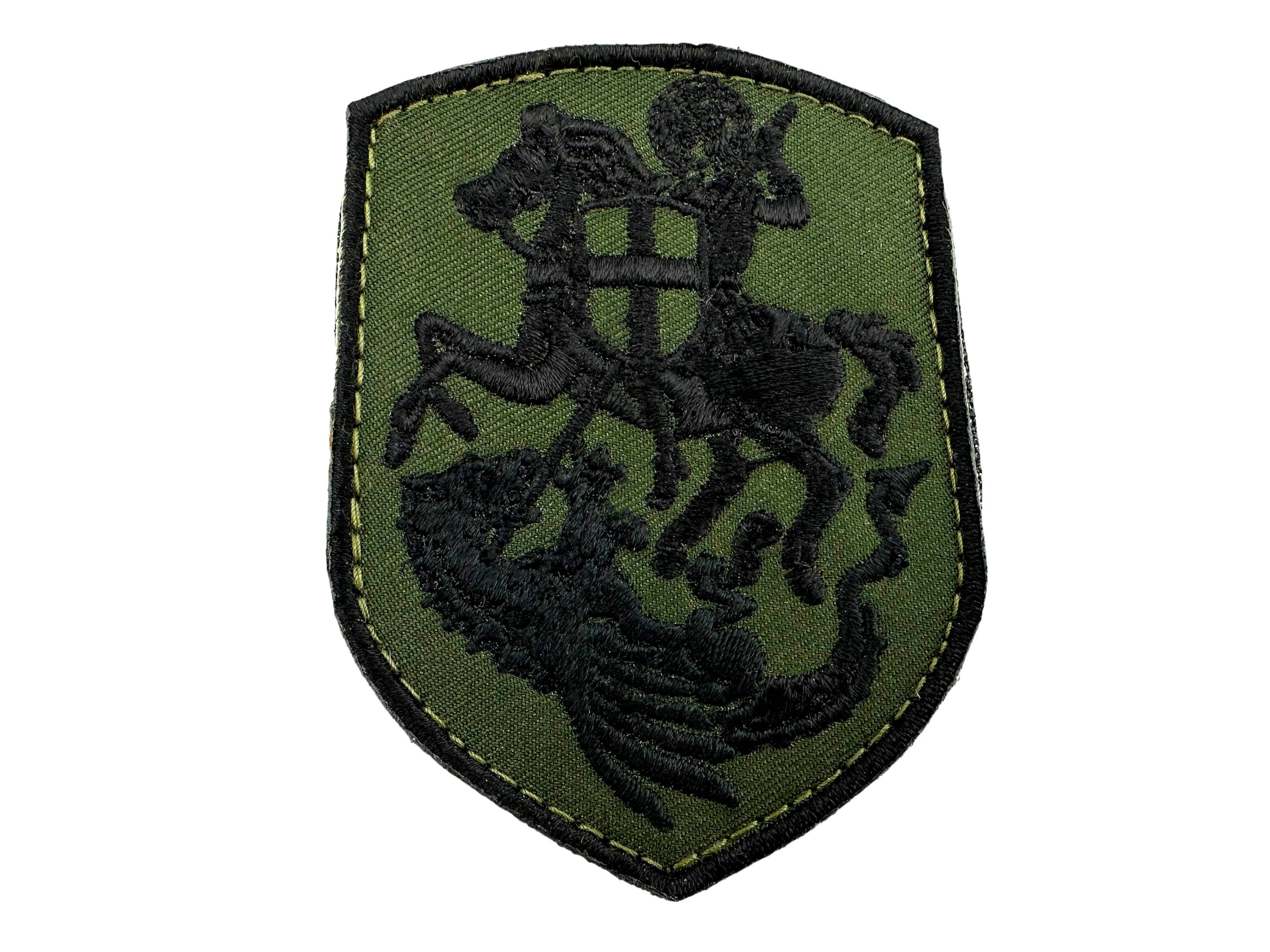 Knights Templar St George & Dragon Crusader Tactical Embroidered Airsoft Morale Patch