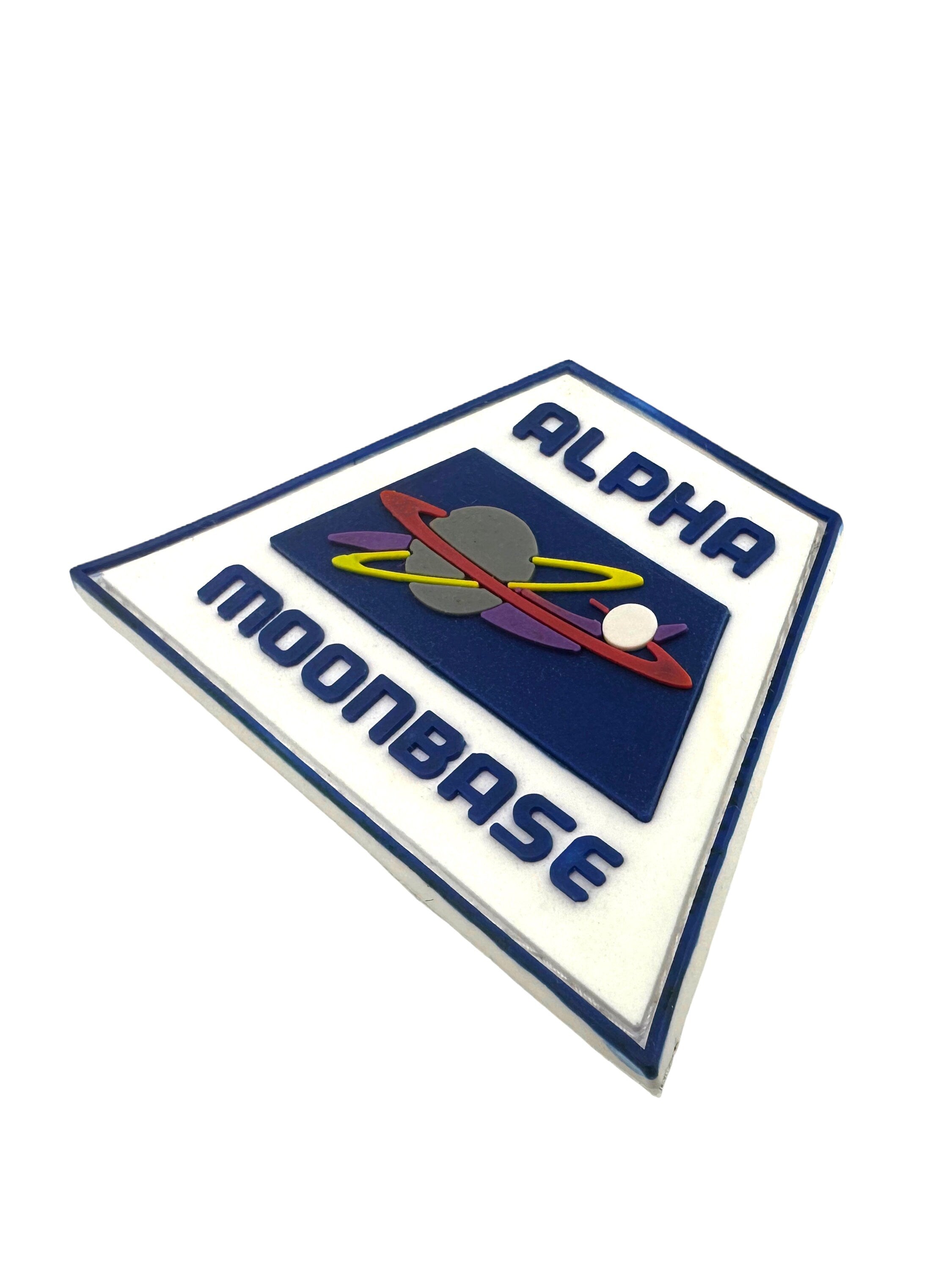 Alpha Moonbase Space 1999 Tactical PVC Airsoft Paintball Cosplay Retro Sci Fi Patch