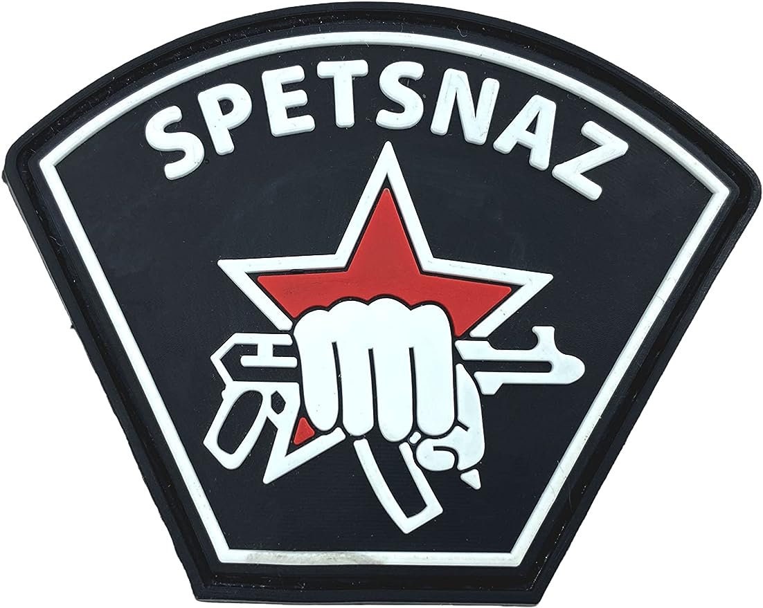 Spetsnaz Russian Army Россия Airsoft PVC Morale Cosplay Patch