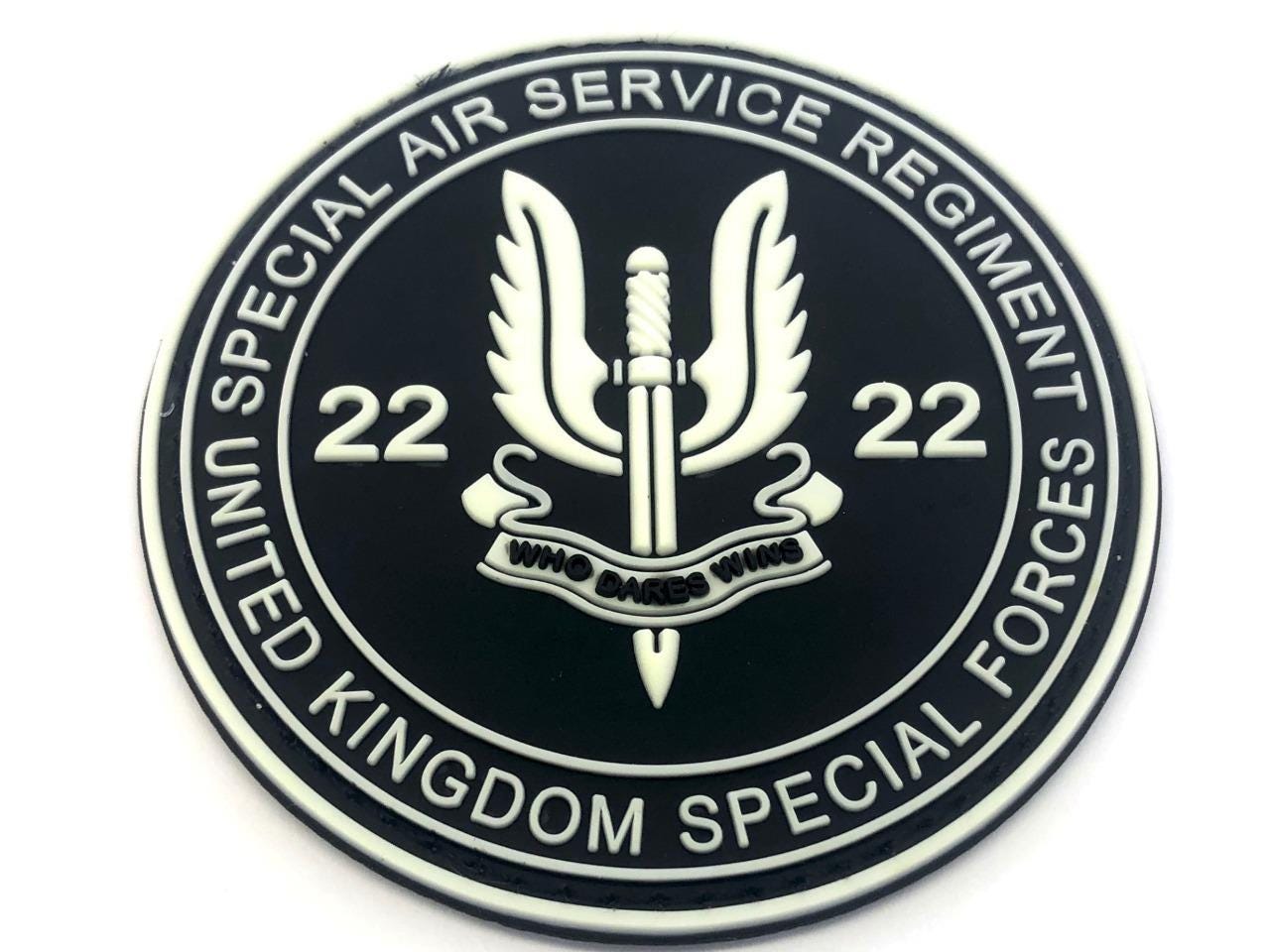 SAS Special Air Service Regiment Who Dares Wins PVC Badge Patch