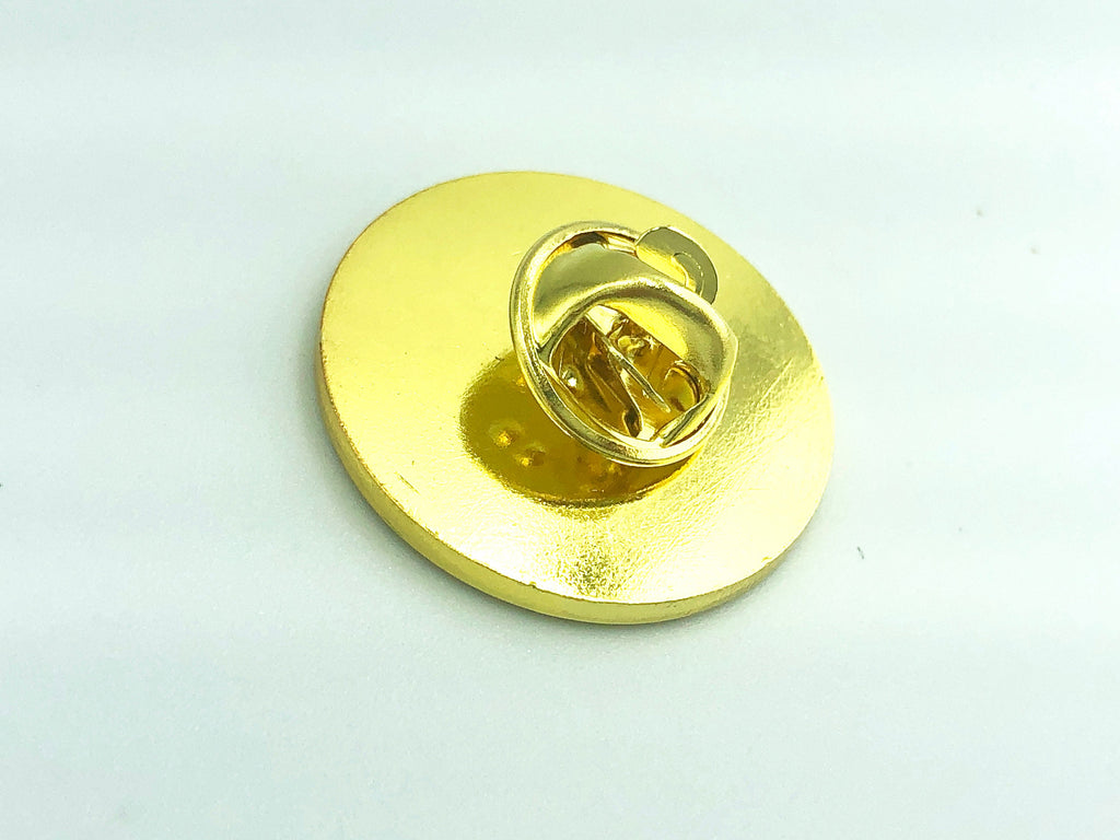 Registered Nurse Paramedic Medic Red Round Lapel Pin Badge Brooch