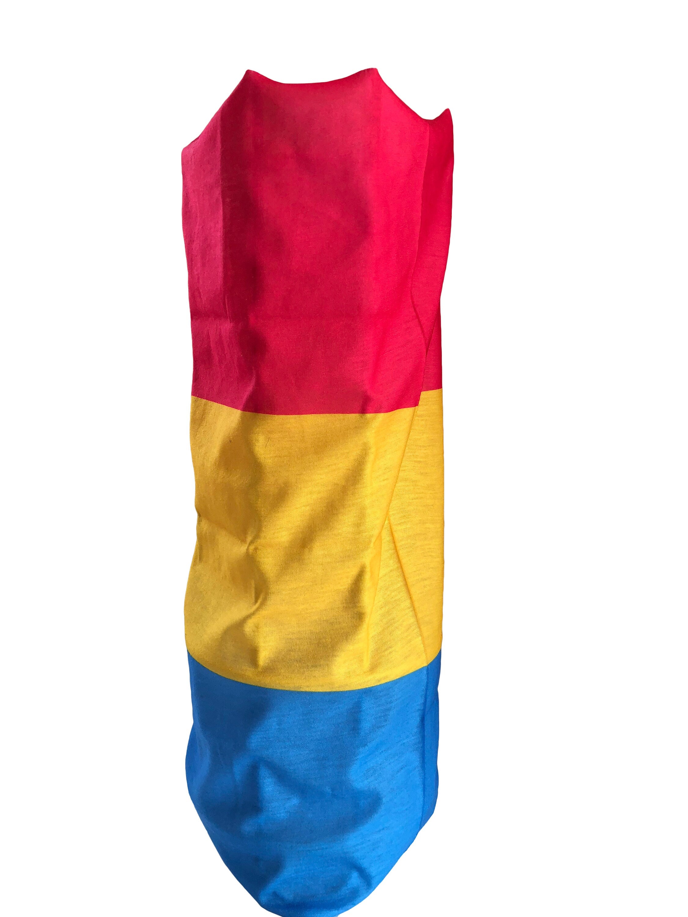 Pansexual Pan LBGTQ Gay Pride Flag Quick Dry Microfibre Bandana Neck Snood Head Wrap Headband Scarf Face Mask Ultra Soft Elastic Headscarf
