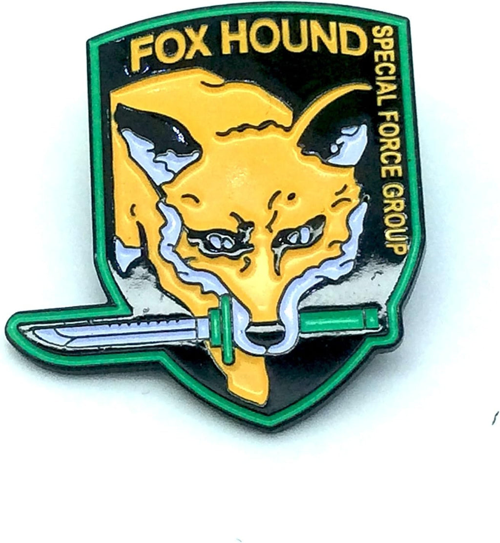 Foxhound Special Force Group MGS Cosplay Metal Pin Badge Brooch