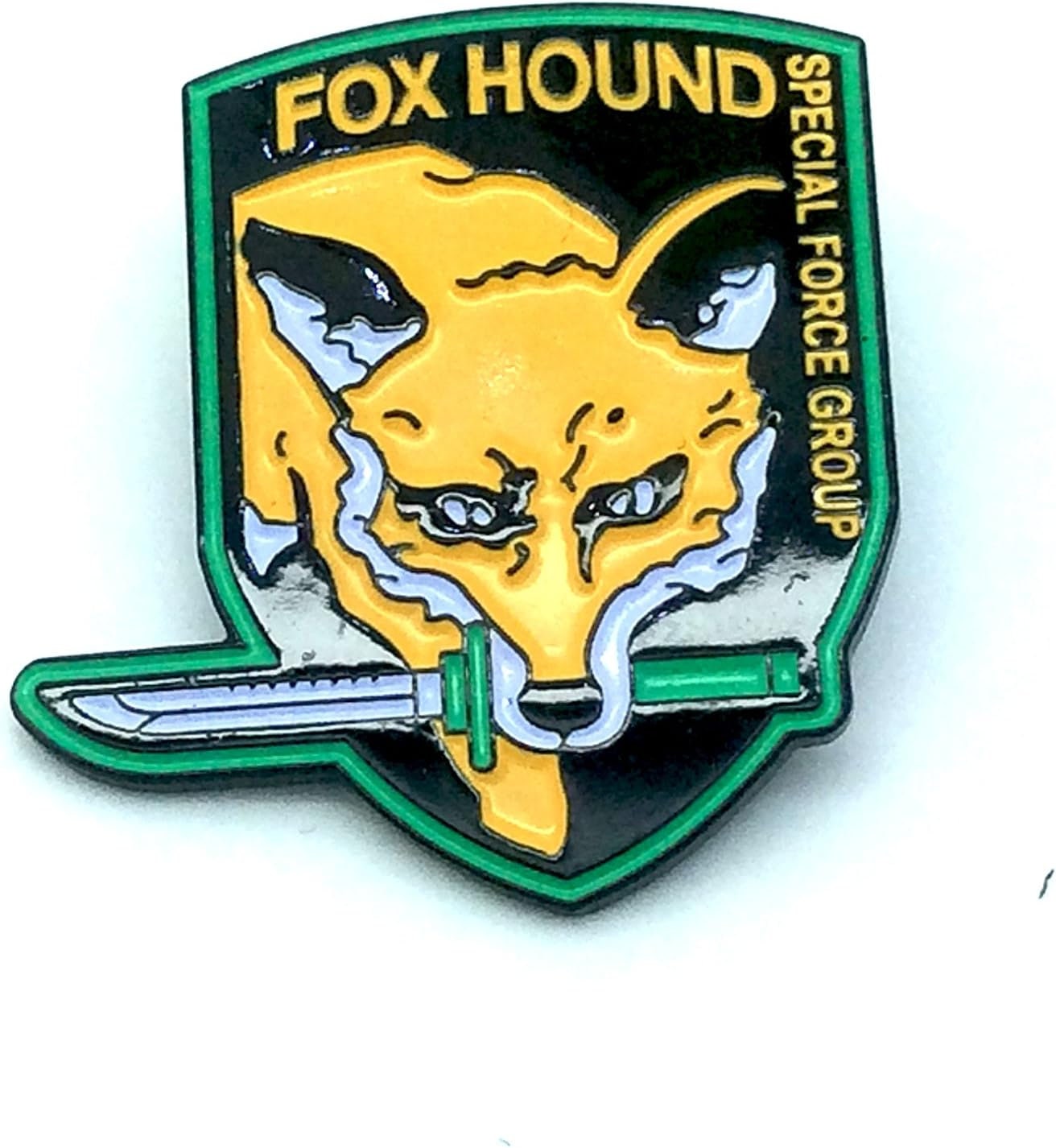 Foxhound Special Force Group MGS Cosplay Metal Pin Badge Brooch