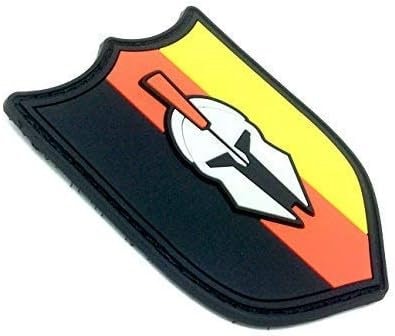 Deutschland German Germany Centurion Tricolour Flag Airsoft PVC Morale Cosplay Team Patch