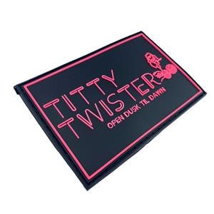 Titty Twister Open from Dusk Til Dawn Glow in the Dark Neon Airsoft PVC Morale Cosplay Patch