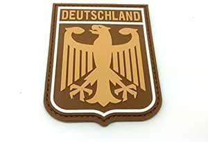 Deutschland Royal Coat Of Arms Imperial Eagle Germany Flag Airsoft Paintball PVC Morale Patch