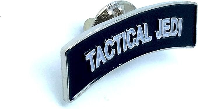 Tactical Jedi Cosplay Metal Pin Badge Brooch