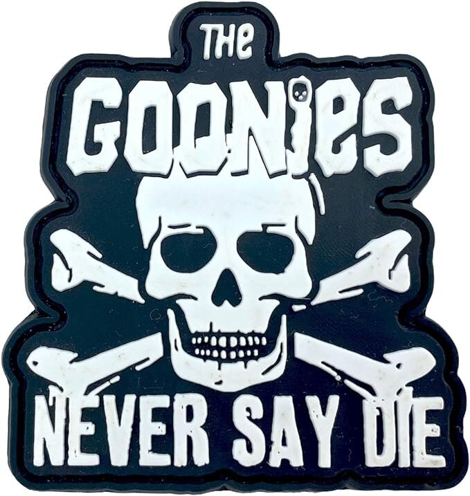 Never Say Die Tactical Airsoft Paintball PVC Morale Cosplay Fan Patch