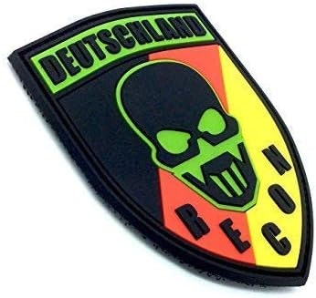 Deutschland German Germany Ghost Recon PVC Airsoft Paintball Team Patch