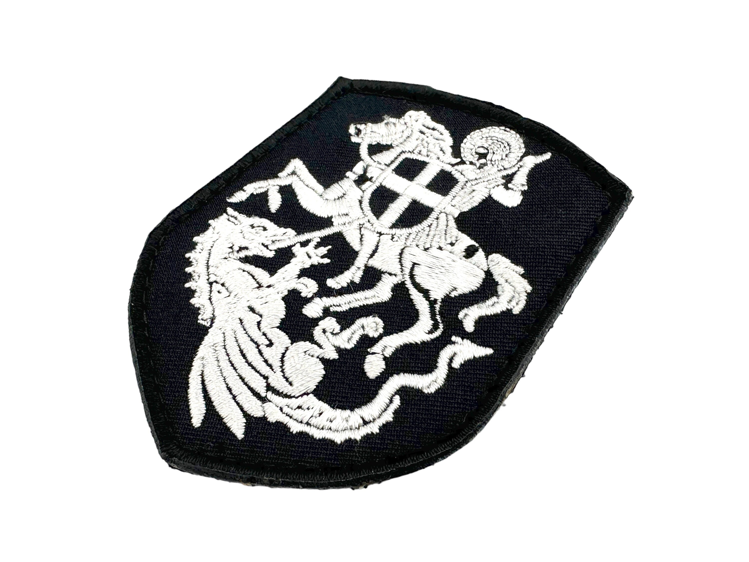 Knights Templar St George & Dragon Crusader Tactical Embroidered Airsoft Morale Patch