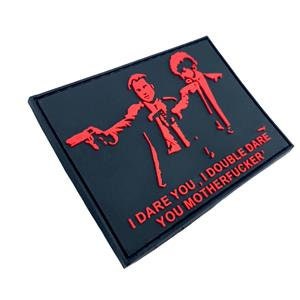 I Dare You, I Double Dare You Airsoft Paintball PVC Morale Fan Patch