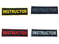 Instructor Tactical Airsoft Paintball PVC Morale Cosplay Patch